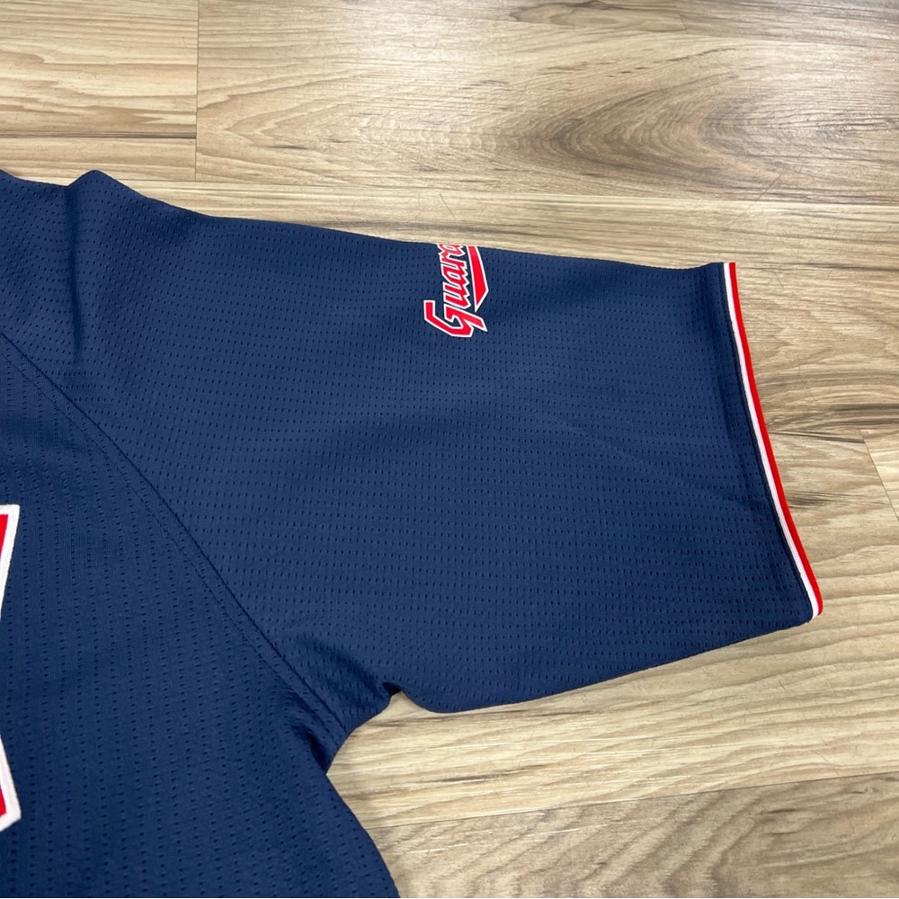 MLB Genuine Merchandise Cleveland Guardians Dynasty Jersey Blue Mens Medium NWOT - Picture 5 of 6